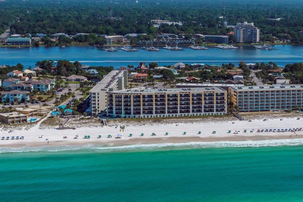 Beach Balcony View! Heated Pool! Villa Fort Walton Beach Esterno foto